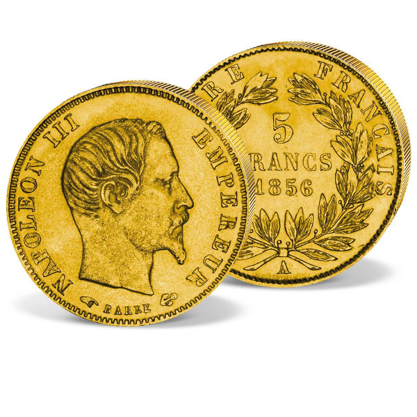 Goldmünze 5 Francs "Napoleon III." CH_2460036_1