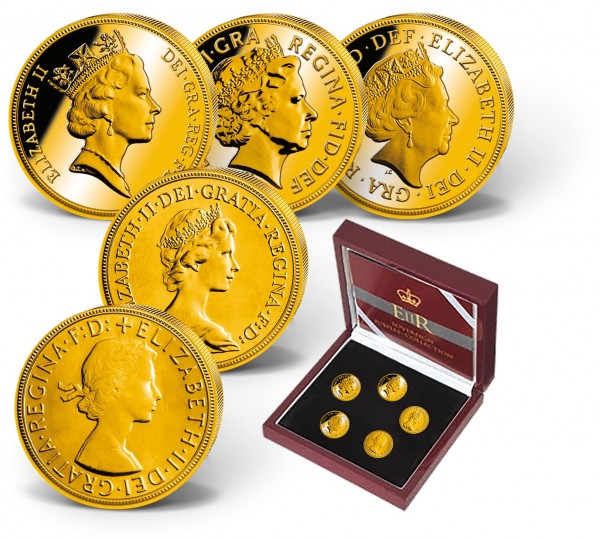 Goldmünzen-Set Sovereign "Queen Elizabeth II." CH_2460179_1