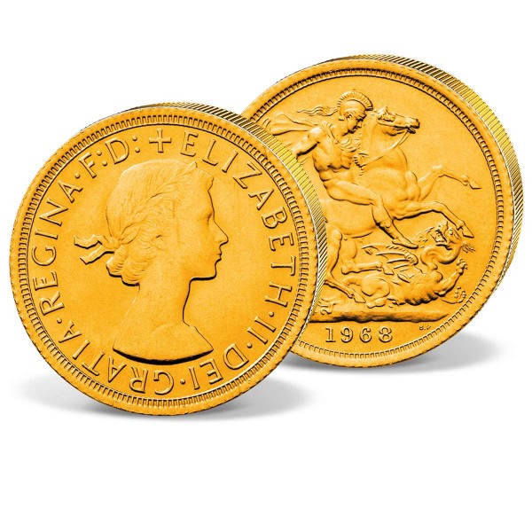 Goldmünze Sovereign United Kingdom  Elizabeth II CH_2460047_1