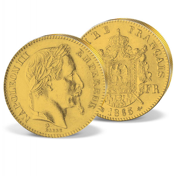 20 Francs Frankreich "Lorbeer Napoleon III." CH_2460022_1