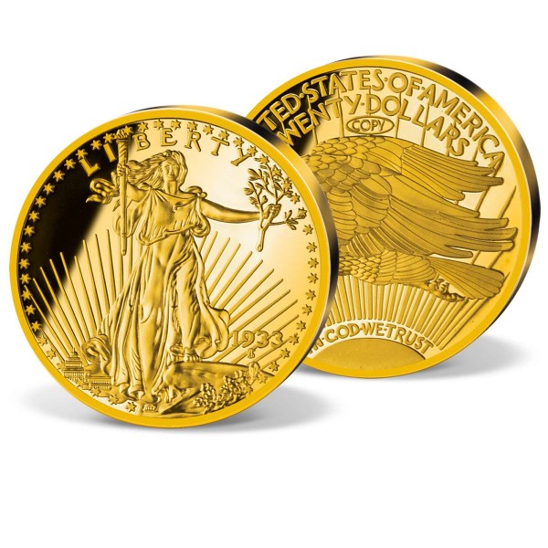 Neuprägung  20 Dollar USA  "Gold Eagle 1933" CH_8200864_1