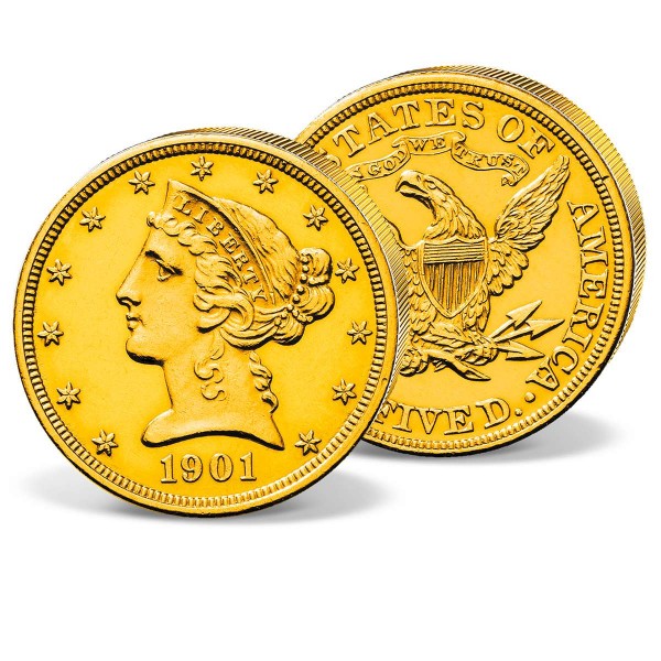 Goldmünze 5 Dollar USA "Liberty Head" 1901 CH_2711392_1