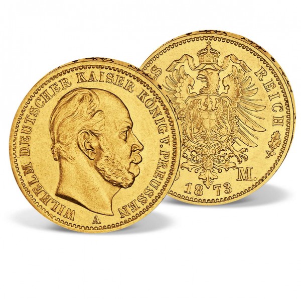 Originalmünze 10 Goldmark "Wilhelm I." CH_1570005_1