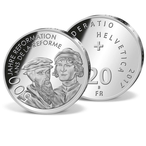 20 Franken Silber-Gedenkmünze "500 Jahre Reformation 2017" CH_2730160_1