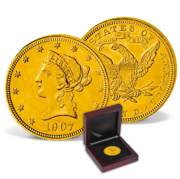 Goldmünze 10 Dollar USA "Liberty Head Eagle 1907" CH_2711464_1